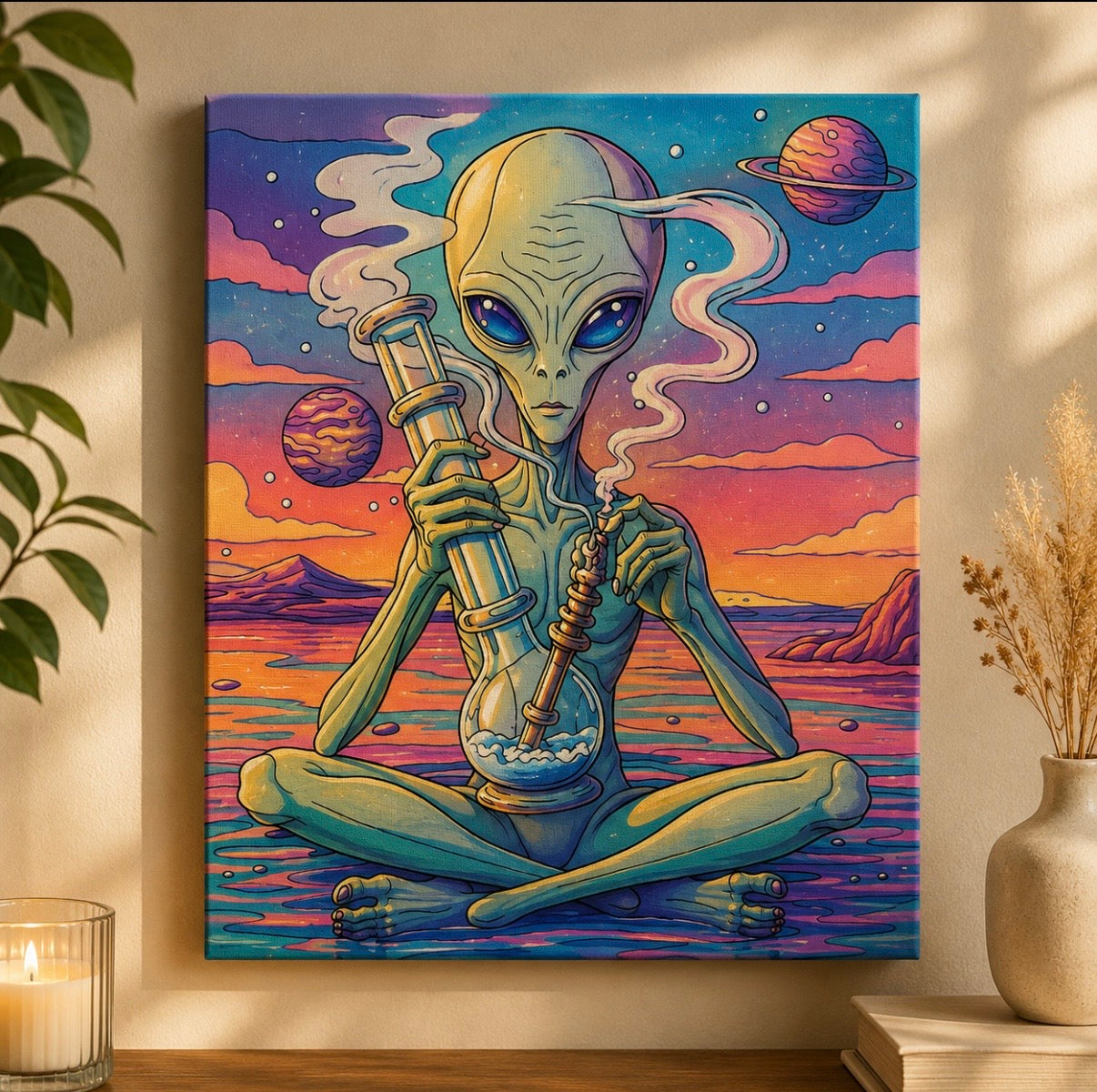Cosmic smoke