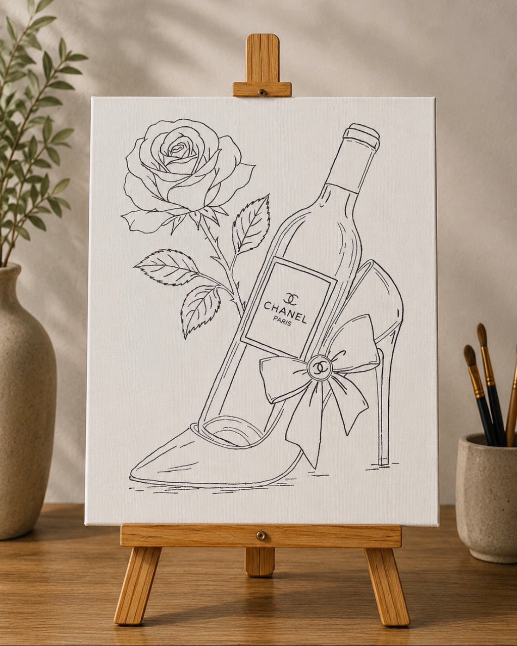 Rosè and heels