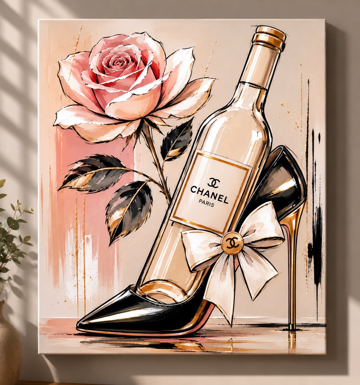 Rosè and heels